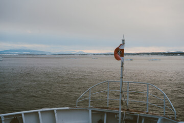 Japan,Hokkaido,Abashiri,icebreaker,drifting ice © C.C.T