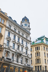 Fototapeta premium Elegant historic architecture in Vienna, Austria