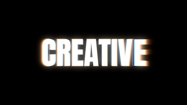 Creative Text Animation