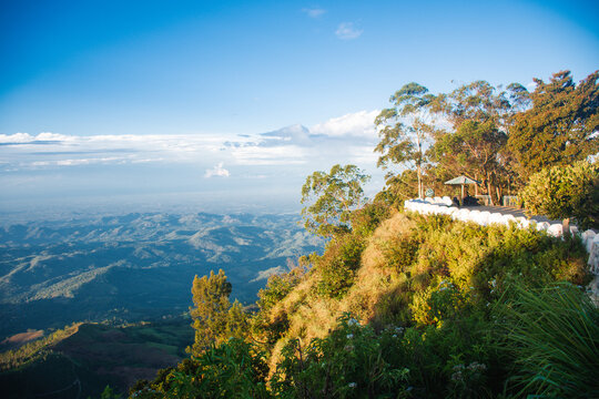 Beautiful Mountain Landscape at Lipton&rsquo;s Seat, Sri Lanka