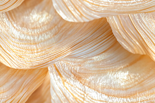 Macro opalized Hinoki wood texture in soft light