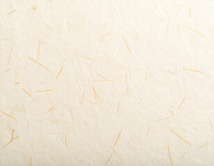 Obraz premium Elegant beige handmade washi paper texture with natural fibers