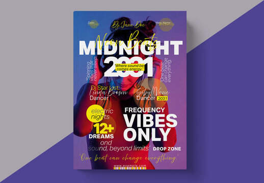 Dj Magazine Cover Design
