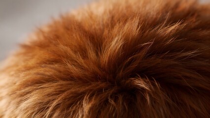 Fototapeta premium Closeup of brown fur texture