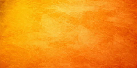 Fototapeta premium Antique orange abstract background featuring a stained parchment texture with a vintage grunge paper design and aged yellow surface patterns for a retro wall backdrop