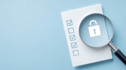 Fototapeta premium The decision process includes an evaluation of system efficiency and an assessment of datum authentication for all secure protocols.