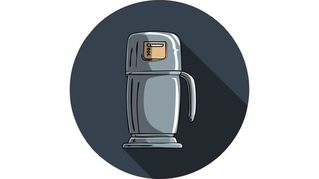 Gas cylinder tank icon representing fuel storage industrial energy supply and pressurized container usage vector