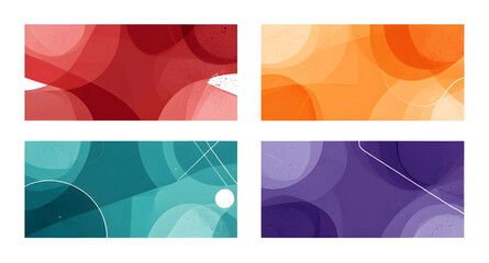 abstract banner, colorful background, modern layout, graphic template, vibrant design, banner set, creative background, column layout, two column design, abstract shapes, digital backdrop, marketing b © mrpixel