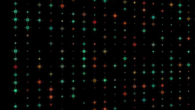 abstract background with green lightsmotion video move. technology background