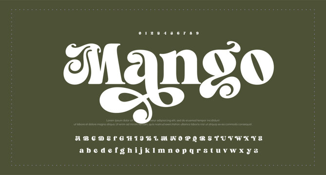 High font, trendy condensed alphabet sans serif, modern black letters and numbers, for your designs: logo, t shirt, card, poster 