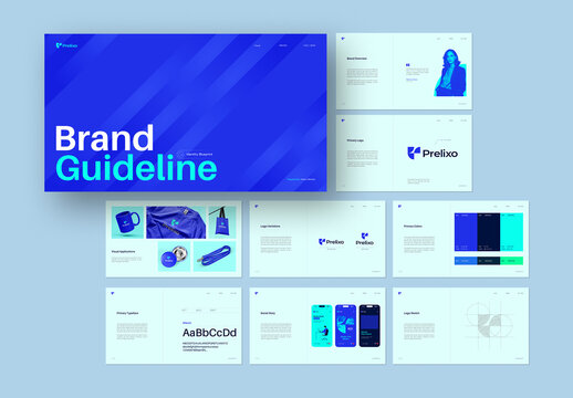 Modern Brand Guideline Presentation