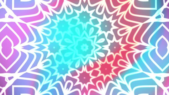 Dynamic and intricate mandala kaleidoscope overlay pattern perfect for backgrounds, textiles, and stationery design elements in a variety of creative projects.