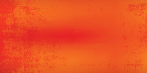 Fototapeta premium Abstract red and orange grunge background with distressed grainy texture. Vibrant warm fire gradient with weathered effect for intense posters, artistic banners, and creative digital wallpaper eps10