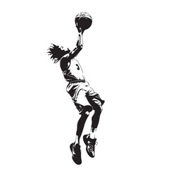basketball player silhouette © noer