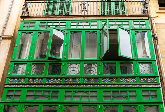 Architektur, st&auml;dtische Szenen, Sehensw&uuml;rdigkeiten und Gastronomie in Palma de Mallorca, Balearen, Spanien