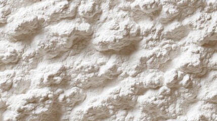 Naklejka premium Textured Surface of White Powder with Random Peaks and Valleys Showcasing Nature of Fine Granular Material