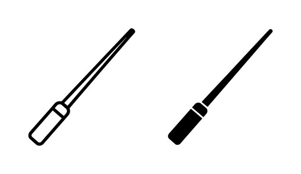 Dental Root Canal File Icons, Endodontic Instrument Vector Set, Dental Tools for Treatment and Surgery