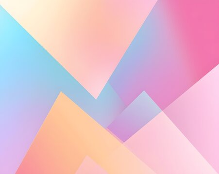 Futuristic Triangular Gradient Abstract
