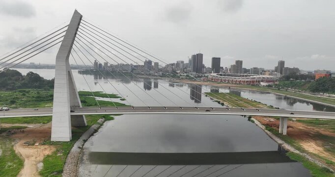 The Bridge That Connects Abidjan From the Sky