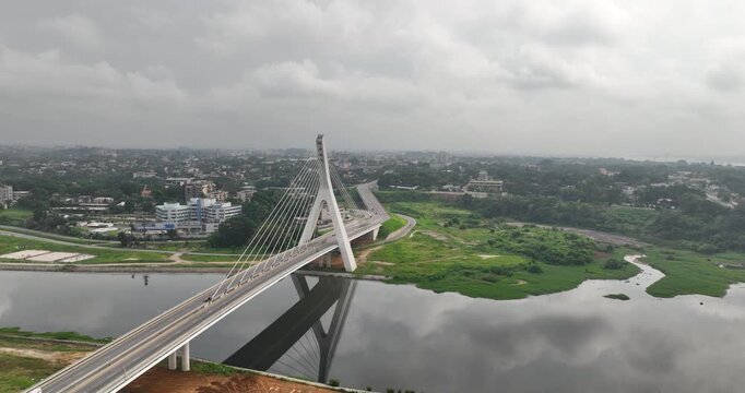 Where Roads Meet Water Cocody Bridge