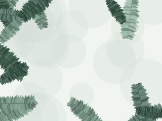 Tropical Jungle Palm Leaf Pattern Design © iushakovsky