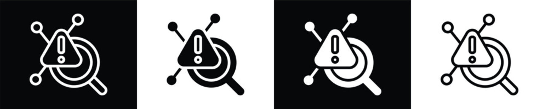 Identification lineal style white and black