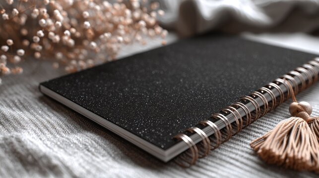 Black notebook design