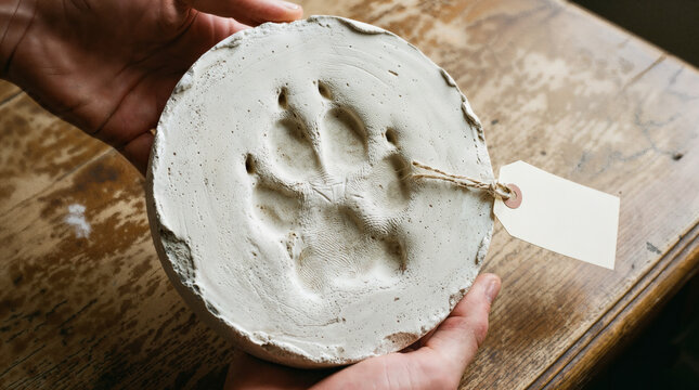 Dog Paw Plaster Mold