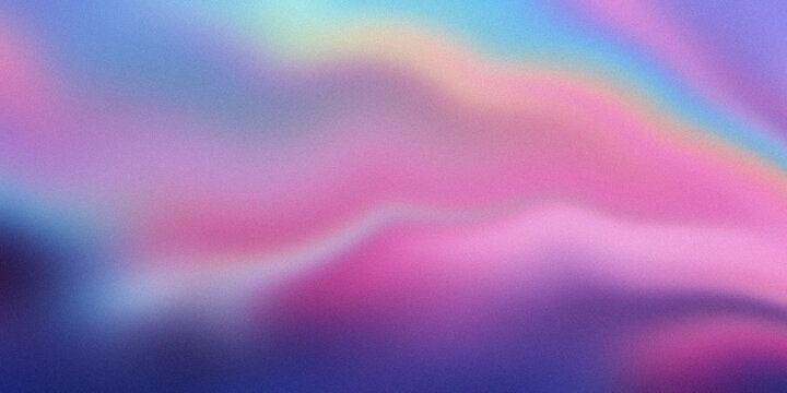 Vibrant iridescent rainbow gradient background with soft focus effect