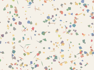 Obraz premium Neutral Terrazzo Marble Chips Elegant Contemporary Pattern