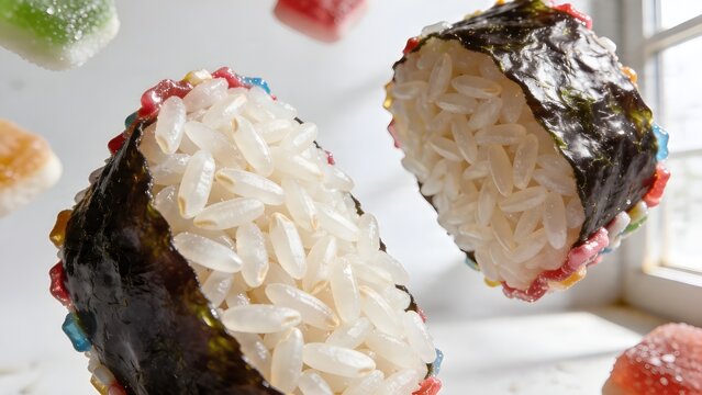 Traditional Bengali Snacks with Puffed Rice and Sugar Candies in a Clay Plate.