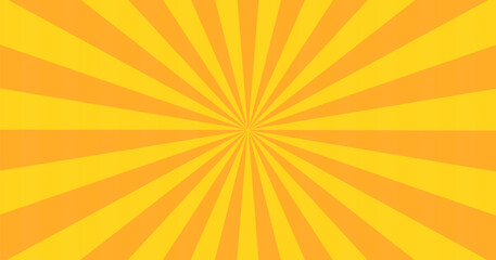 Obraz premium Sunburst background, bursting sun rays, radial sunset beams, beams rays, retro radiating strips, radial streaks lines