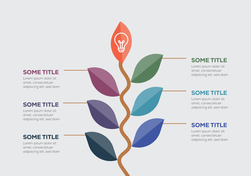 Timeline  business template for presentation growth tree infographic with 7 Steps. growth  infographic plant with  progress and development stages. vector illustration.