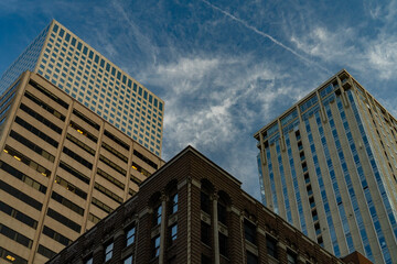 Obraz premium Downtown Denver Sky