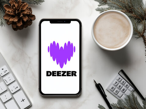 Deezer, music streaming provider on mobile