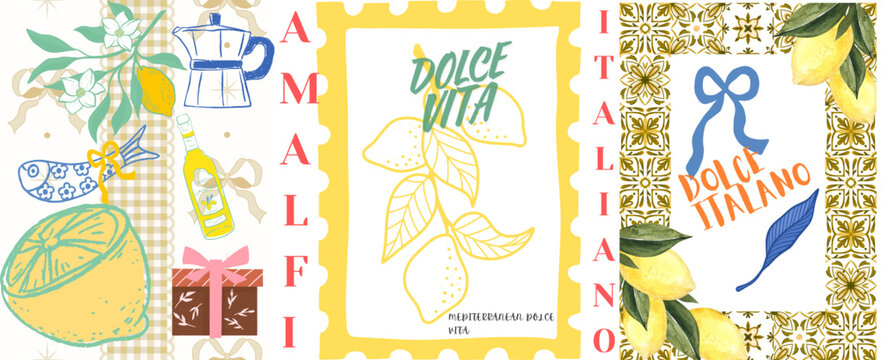 Dolce Vita Italian lifestyle flat lay with coffee, pastries, and travel essentials