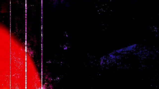 Cinematic Film Burn Overlay with Vintage Grunge Texture