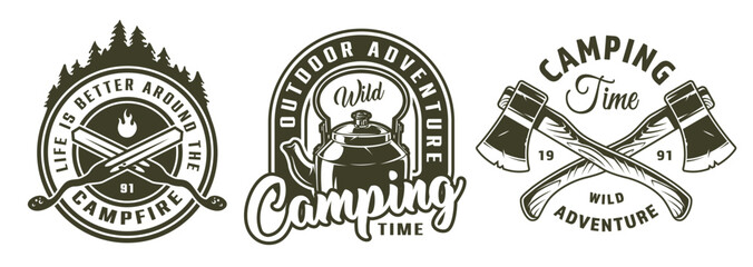 Fototapeta premium Outdoor camping ideas
