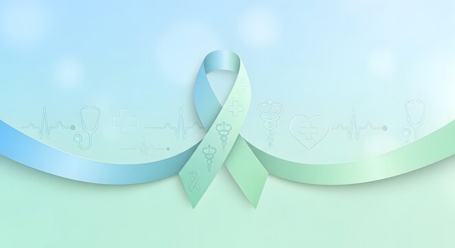 Minimal Awareness Ribbon &ndash; Antiphospholipid Syndrome Awareness Design
