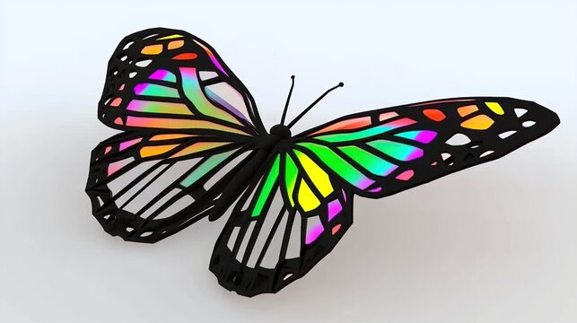 Rainbow Butterfly
