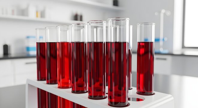 Blood Testing in Laboratory &ndash; APS Diagnosis and Healthcare Concept