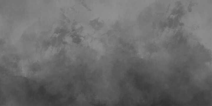 Abstract white and gray watercolor painting background. black cloud textured and sky white clouds background with blurred and grunge stains, white cloud paper texture design and watercolor.