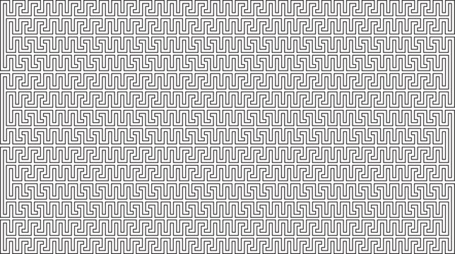 Minimalist Greek Key Pattern Seamless Vector &ndash; Geometric Meander Background Design