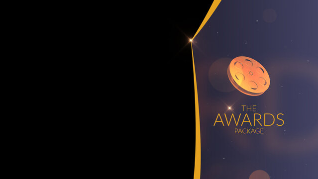 Awards Package Overlay Right &ndash; Luxury Event Graphics, Cinematic Opener, Titles, Lower Thirds and Transitions for Award Shows, Gala and Corporate Events