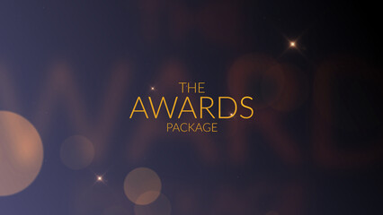 Awards Package Bumper Intro– Luxury Event Graphics, Cinematic Opener, Titles, Lower Thirds and Transitions for Award Shows, Gala and Corporate Events