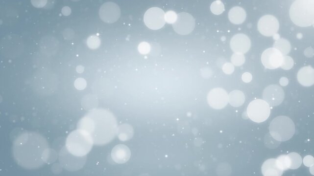 glowing blue light dust particles background