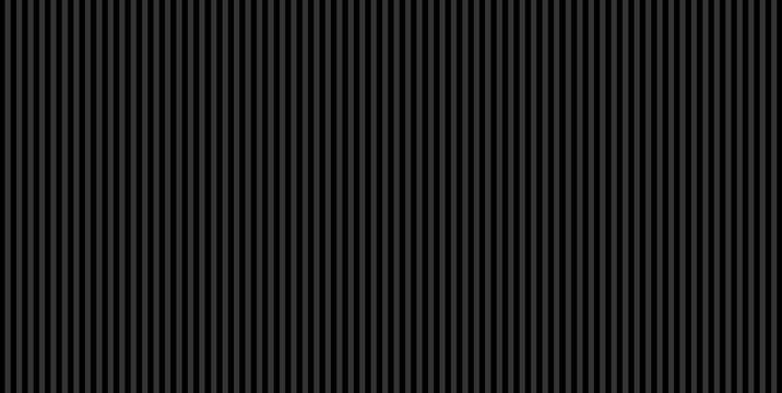 Black and dark gray vertical parallel stripes repeating pattern banner background