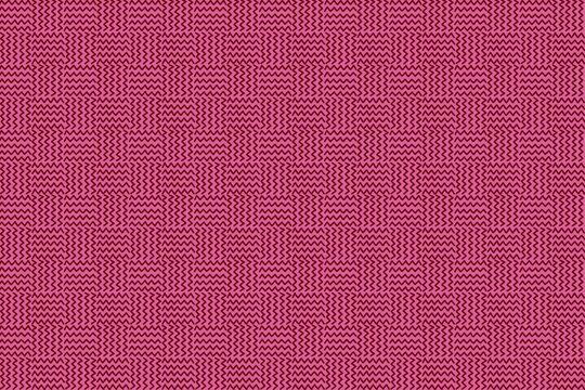 Fun line pink red doodle seamless pattern. Creative abstract zigzag curve line jugged checkered background for children or trendy design with basic shapes in red pink colors. Red. Pink color 