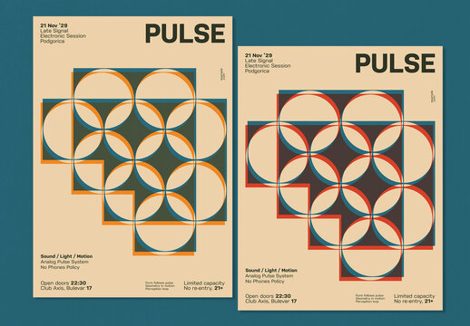 Creative Modular International Poster Template