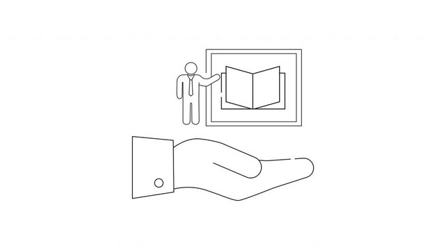 Presentation Icon Animation - Animated Learning Concept Explained.